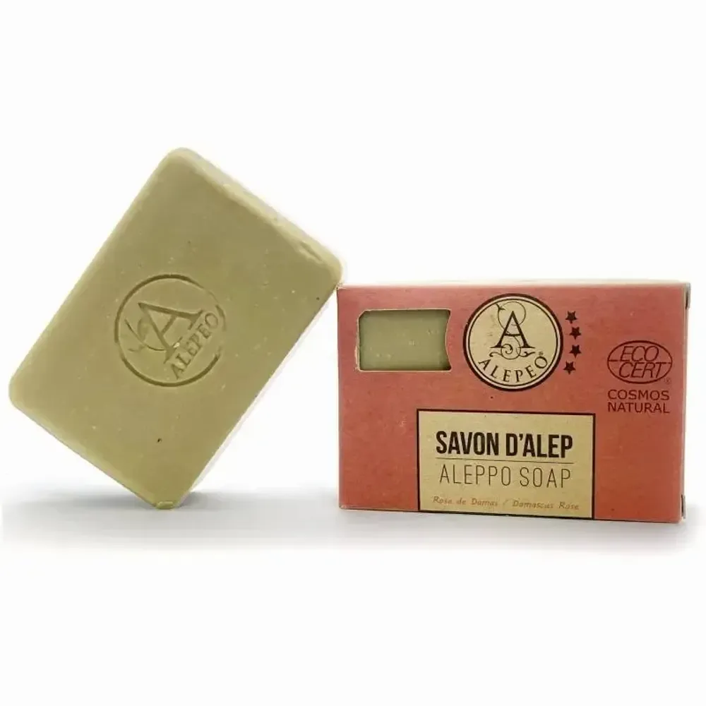 Alepeo damascus rose soap 100g - ecocert