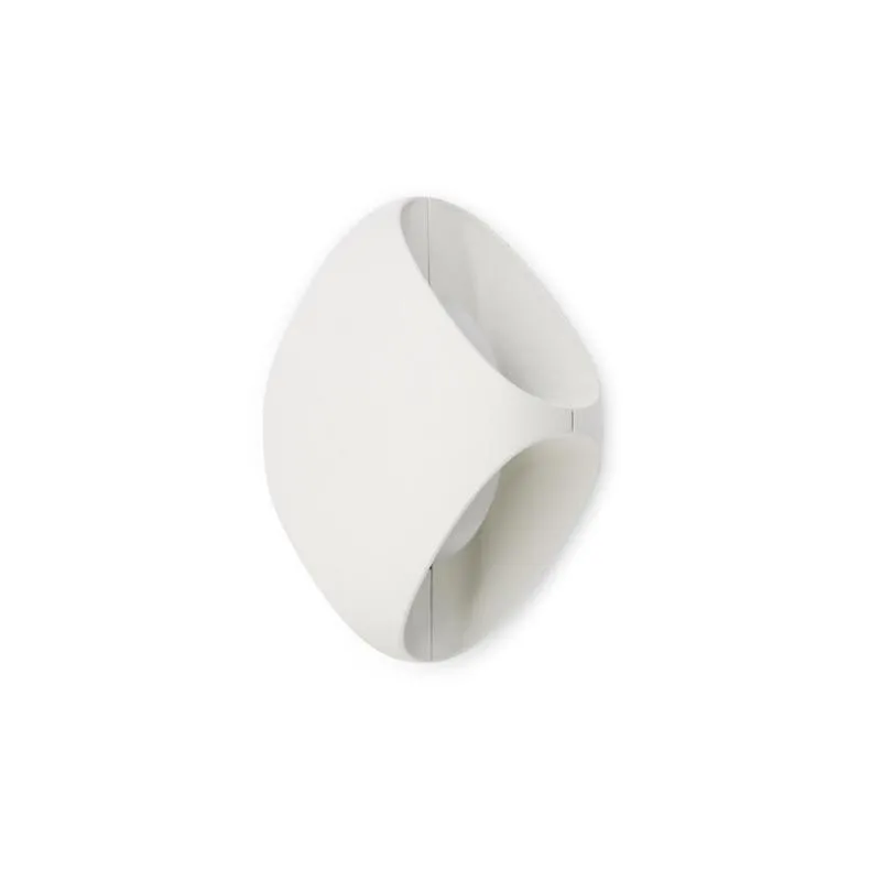 Applique extérieure led Faro Bu-oh Blanc Aluminium
