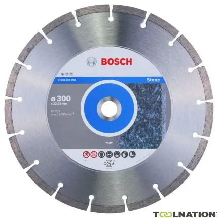 Bosch Bleu Accessoires 2608602698 Disque STD Stone 300x22.23