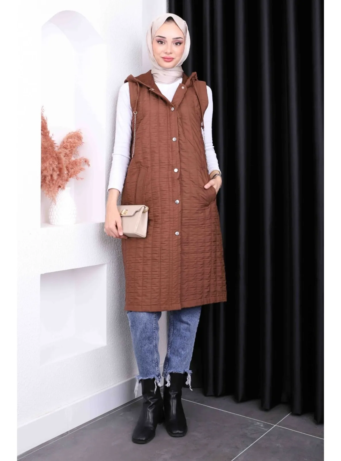 Brown - Vest