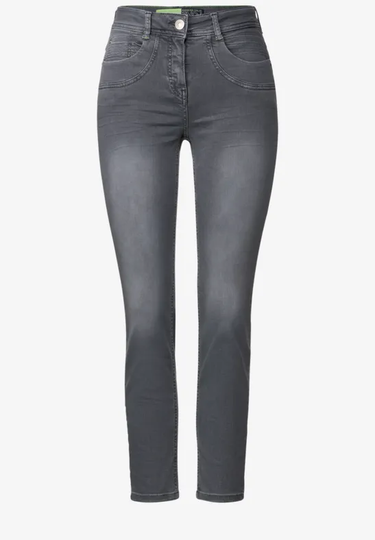 CECIL Jean coupe slim en taille haute  - Style TORONTO