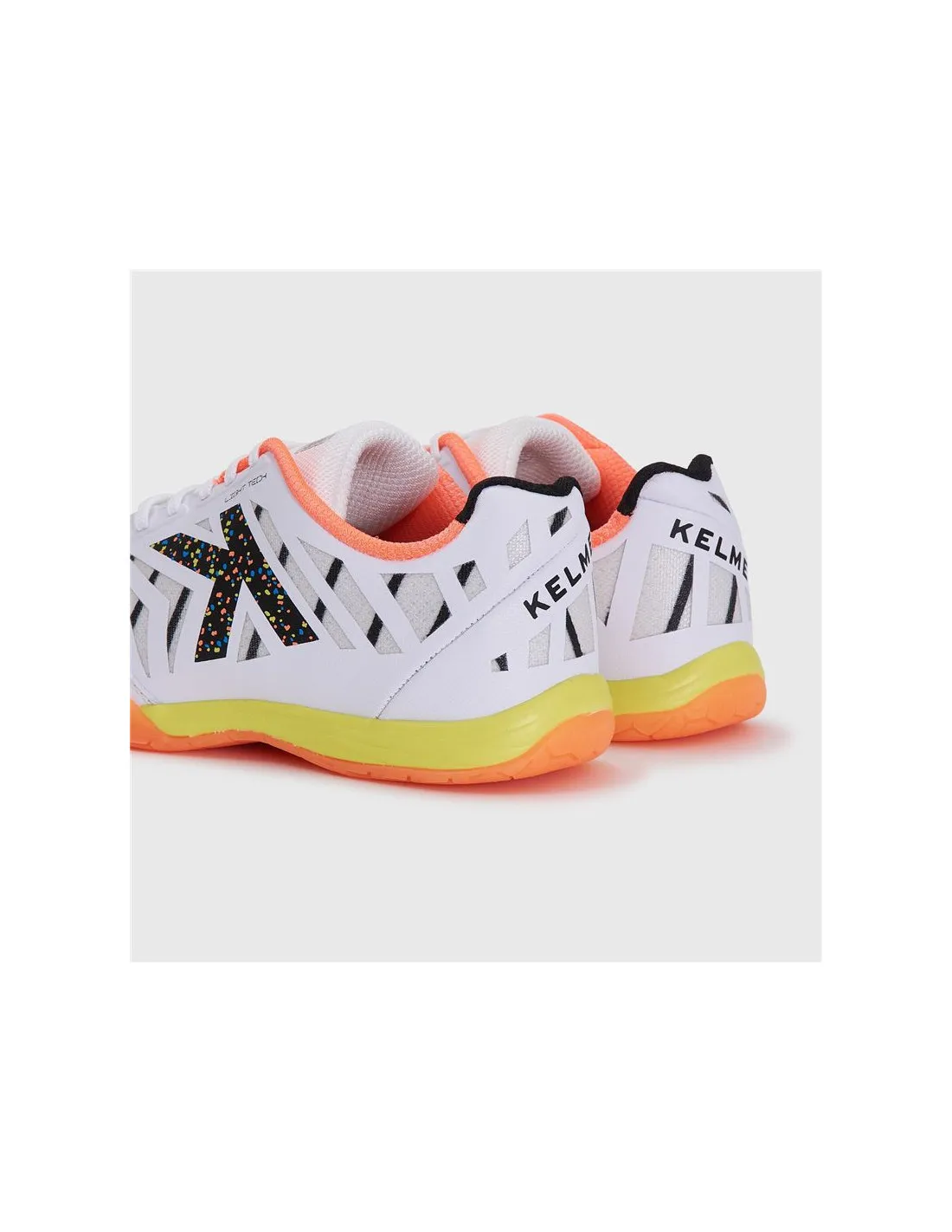 Chaussures de Football Sala Kelme Tout en blanc