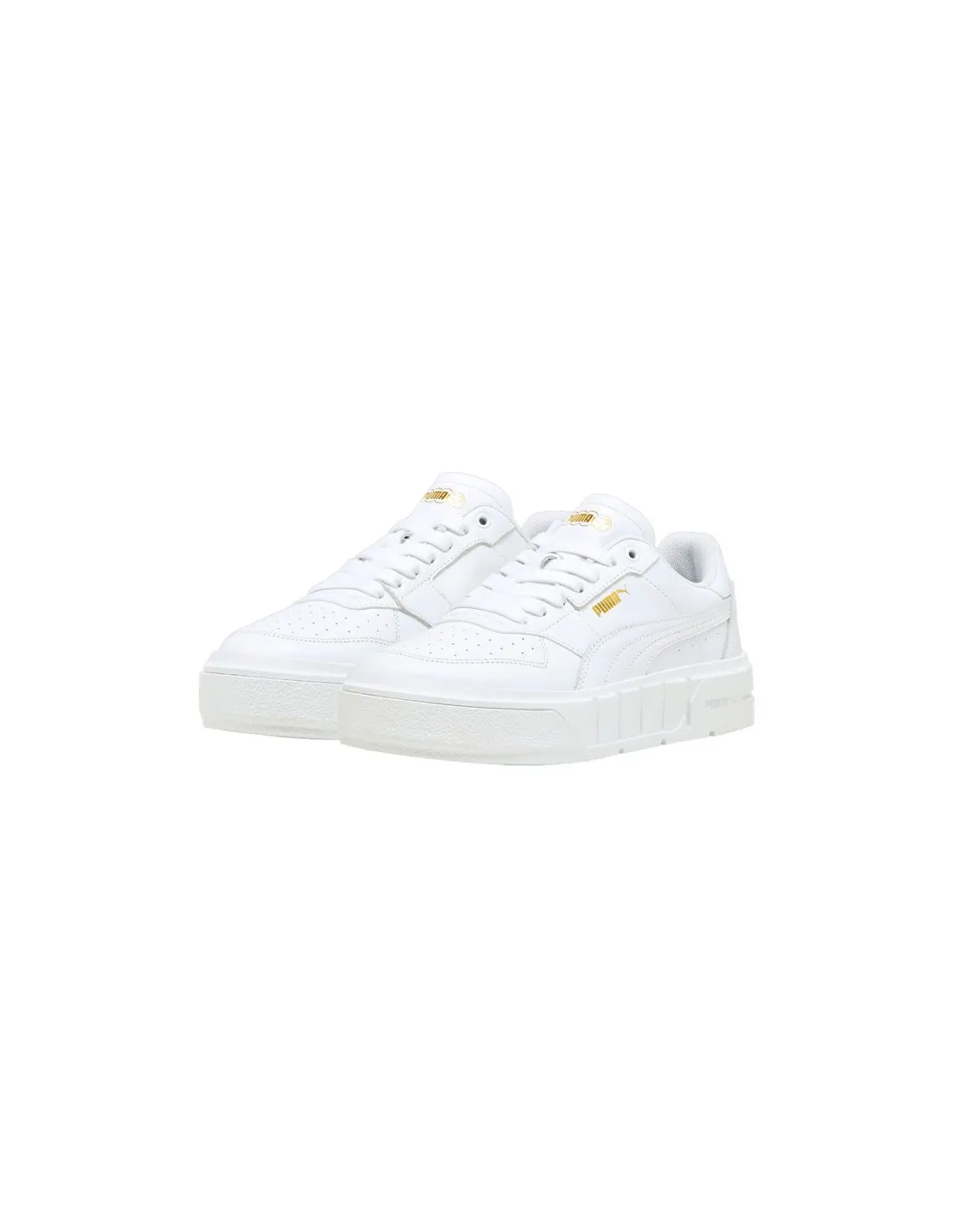 Chaussures Décontracté Court Femme Puma Cali Lth White