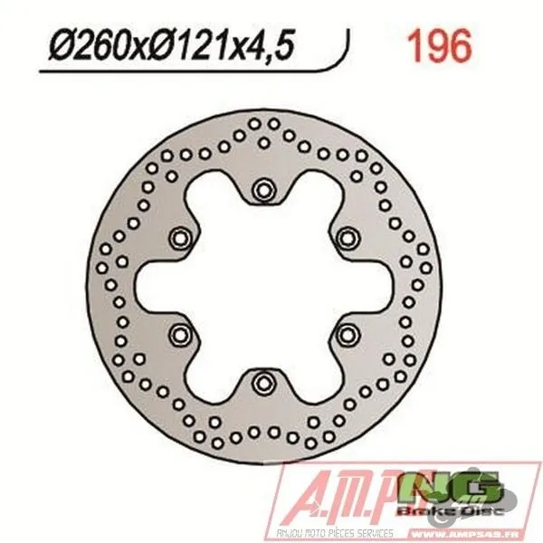 Disque de frein NG BRAKE DISC fixe - 196
