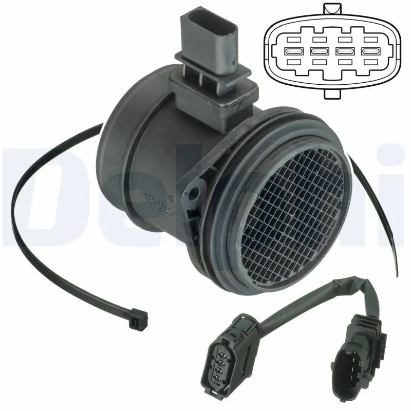 Débitmètre de masse d'air DELPHI AF10392-12B1 