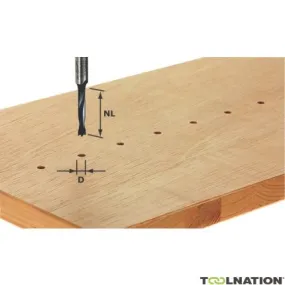 Festool Accessoires 491066 Foret pour chevilles HW S8 D5/30 Z