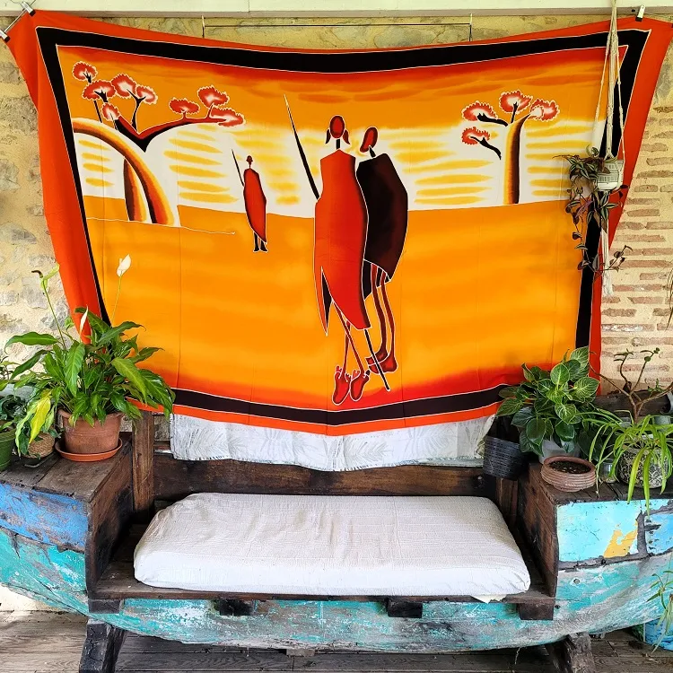 Grand Batik sous les Baobabs 