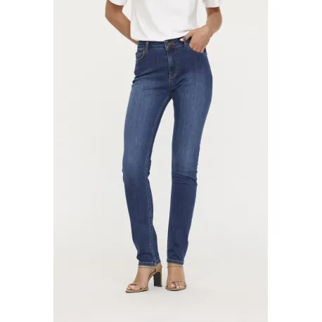 Jean LC135  Medium Blue Brushed