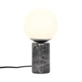 Nordlux Lilly Lampe De Table Verre Gris | Convient pour E14