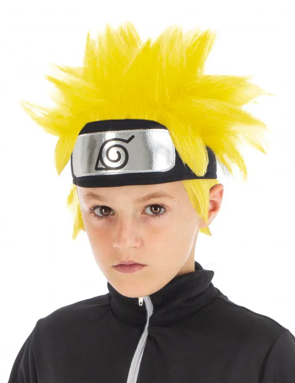Perruque Naruto Shippuden™ jaune enfant : Deguise-toi, achat de Accessoires