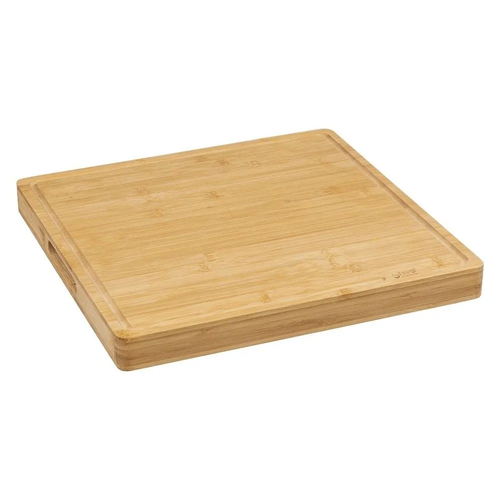 Planche à découper carrée en bambou 37x37cm