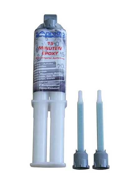 Sanremo 15 minutes époxy 25ml + 2 buses mélangeuses MIN acheter à bas prix 