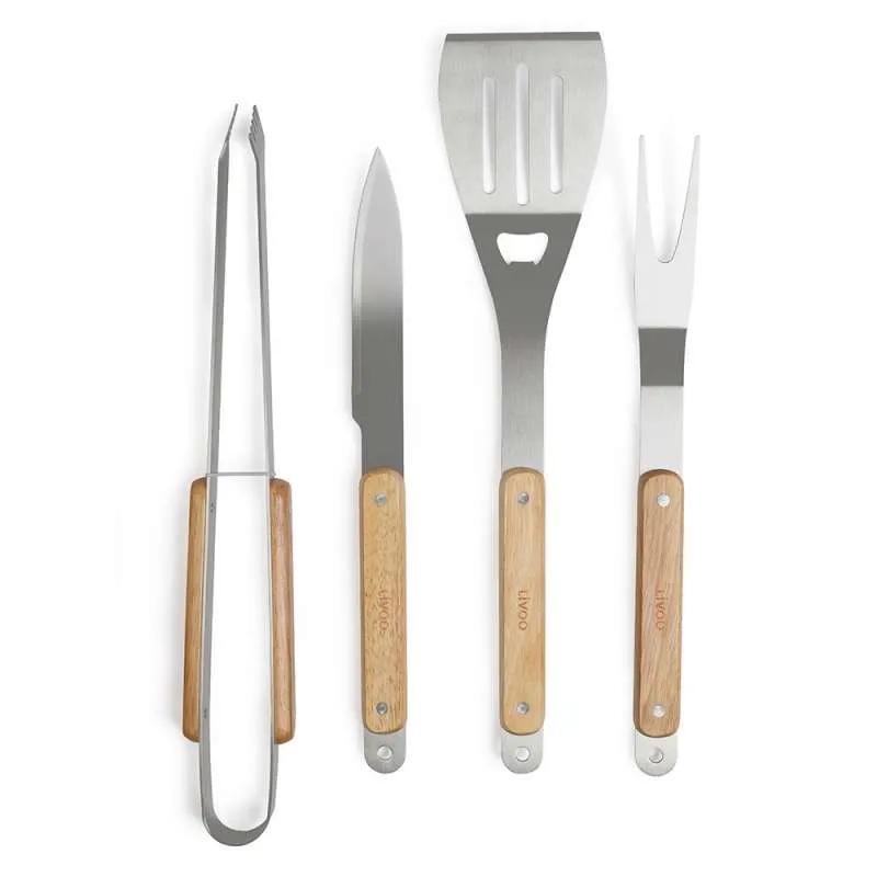 Set de 4 accessoires pour barbecue