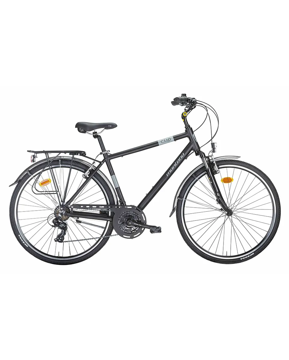 Vélo urbain/trekking Homme CLIP TY-300 3X7V STI Noir Métal