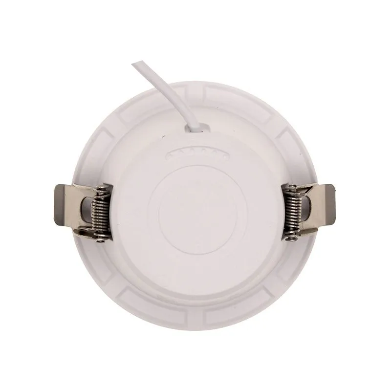 Witte downlight aluminium, Maud, 18W, white switch LED, IP22